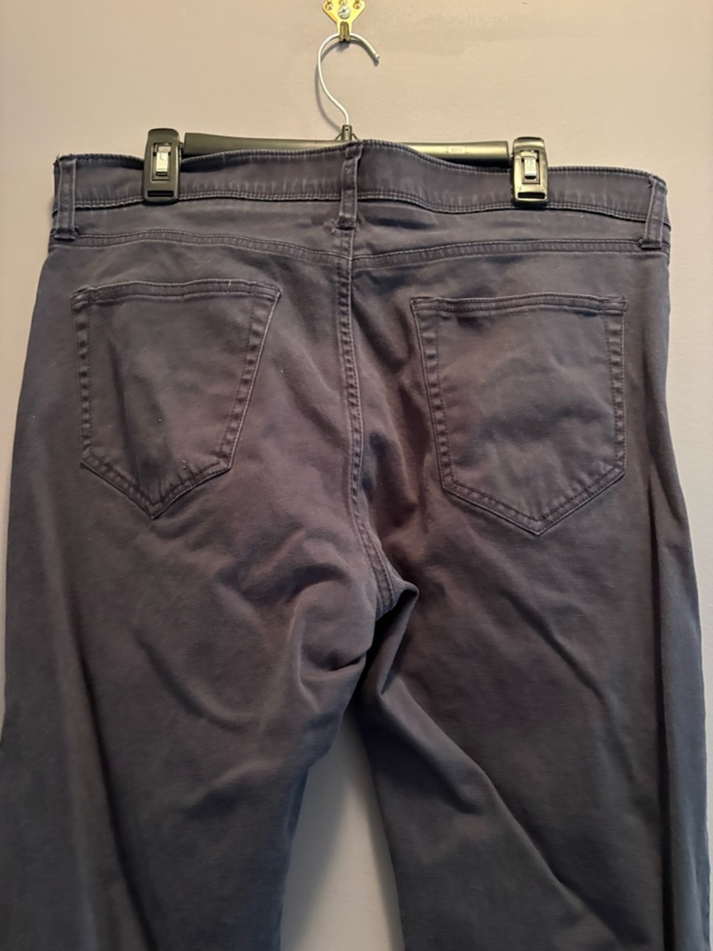 Men's Classic Chino Pants in Charcoal - Picture 7 of 10